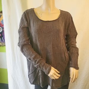 Divided Distressed Sweater